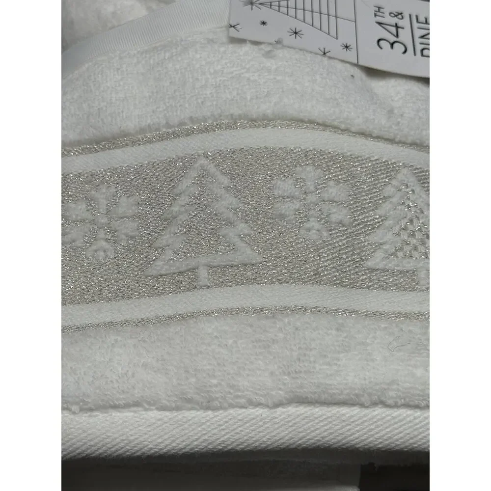 34th & Pine Set of 2 Cotton Hand Towels 18